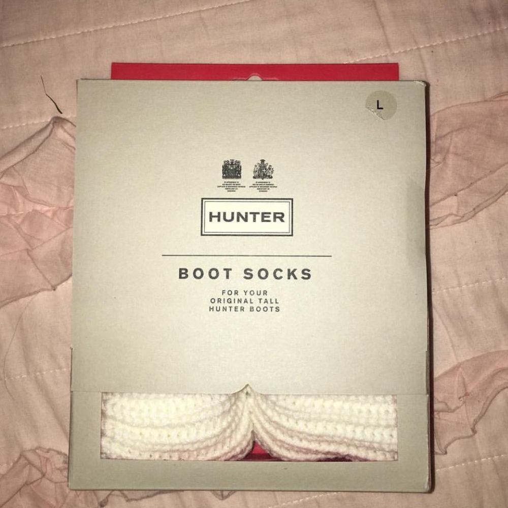 hunter boot socks size large